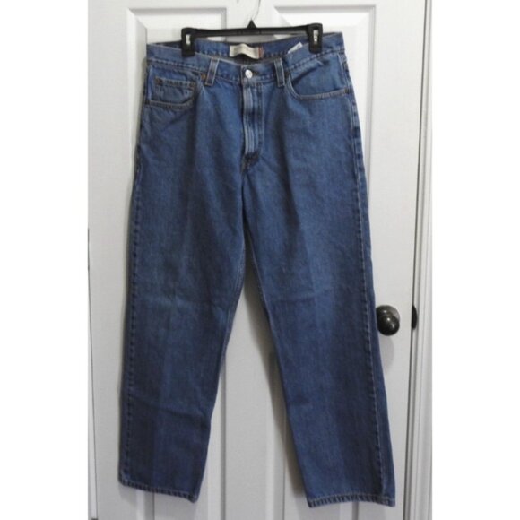 Vintage Levis 550 Relaxed Fit Jeans Mens 36x32 Medium Wash Denim Made Colombia - Picture 3 of 9